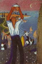 Haga click para ver la imagen ampliada 1921_15_man holding up a baby as though he were drinking from a bottle 1921.jpg